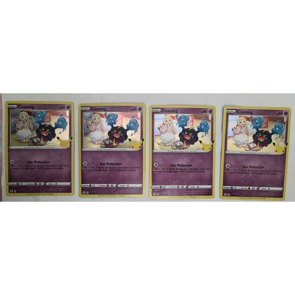 Seven Basic Cosmog Pokemon Cards 013/025 - Picture 3 of 7